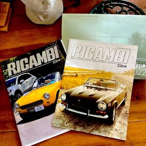 Car Magazines Fiat Club magazines and 2022 calendar winter 2022 and spring 2022